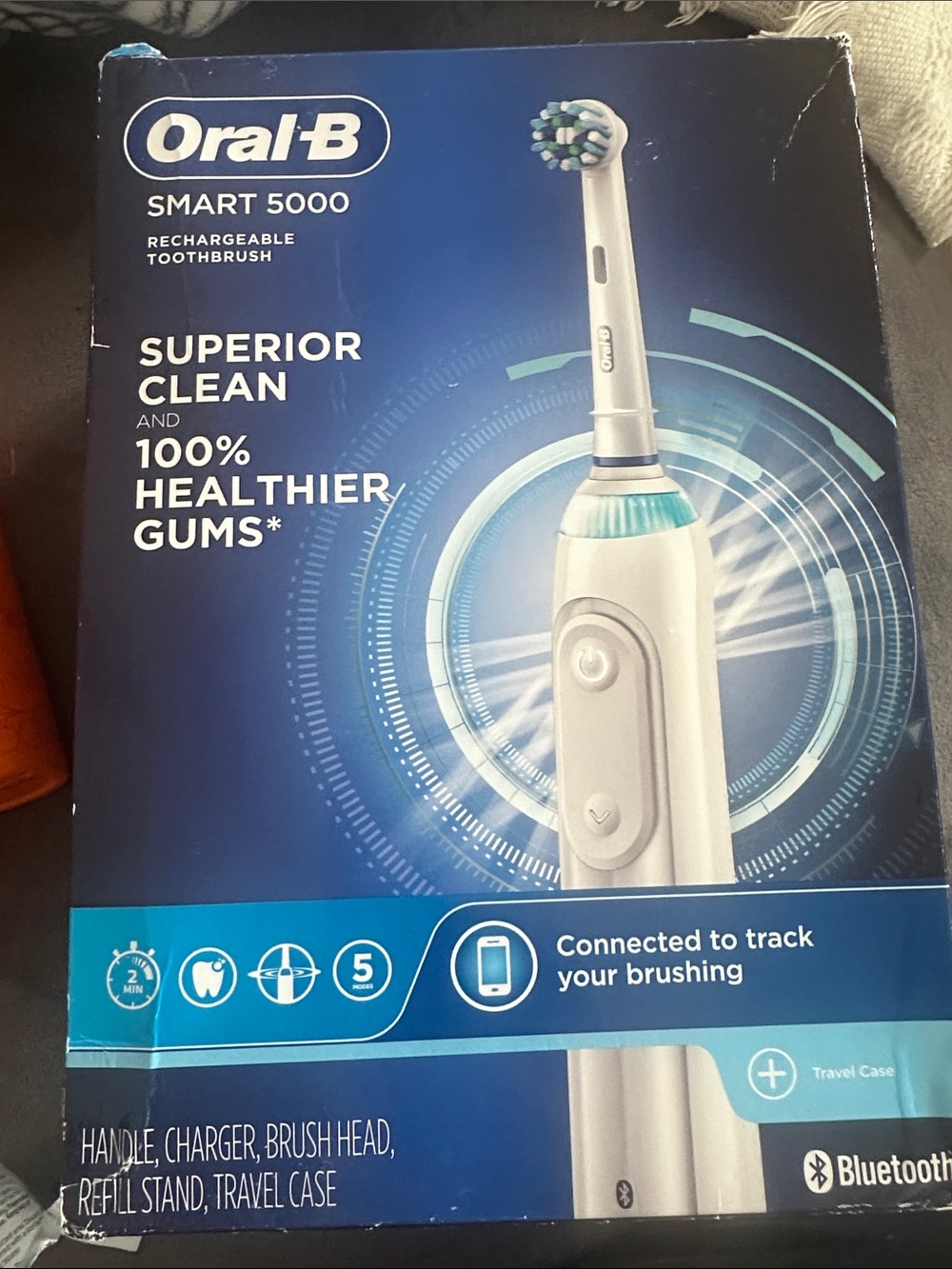 Oral‑B Smart 5000 Electric Toothbrush – White